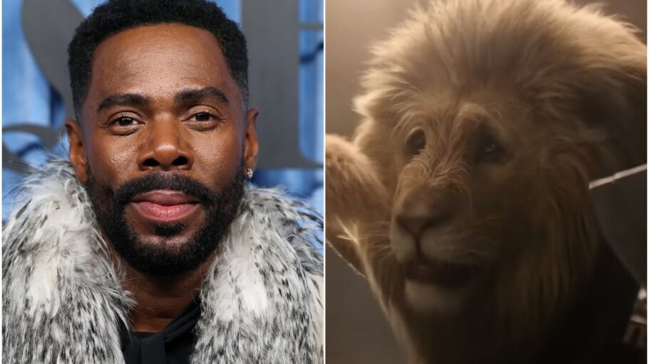 Colman Domingo and Cowardly Lion