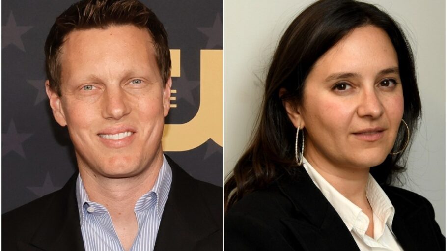 David Ellison and Bari Weiss