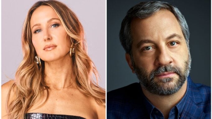 Nikki Glaser and Judd Apatow