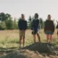 The weed eaters on set