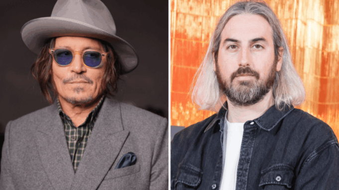 Johnny Depp and Ti West