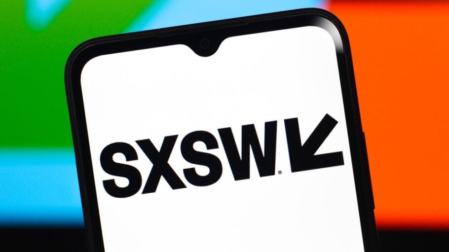 SXSW logo on phone