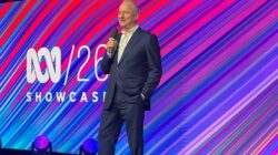 Hugh Marks addressing the crowd at