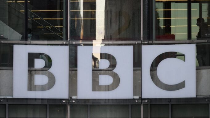 BBC sign