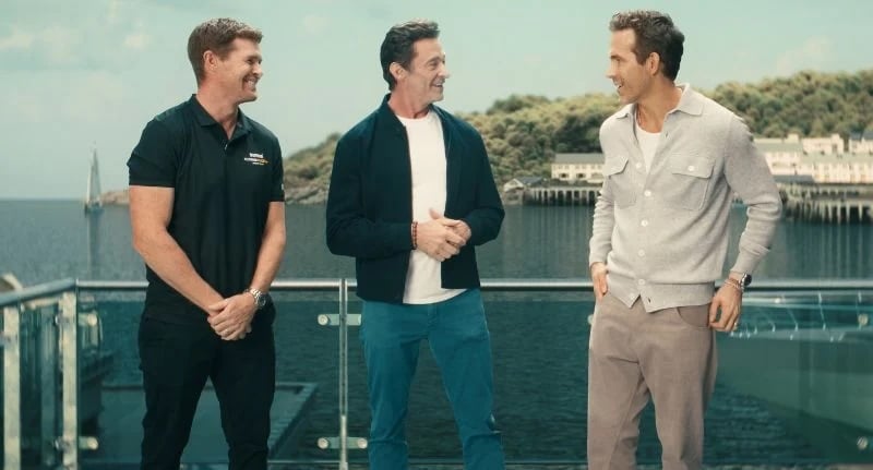 Dean Hyde, Hugh Jackman and Ryan