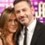 Jennifer Aniston and Jimmy Kimmel