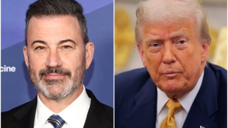 Jimmy Kimmel Scolds Trump for Saying 'Quiet, Piggy' to a Reporter