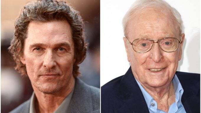 Matthew McConaughey and Michael Caine