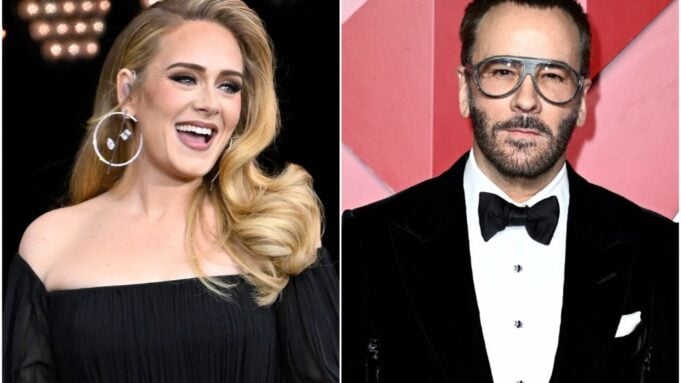 Adele and Tom Ford