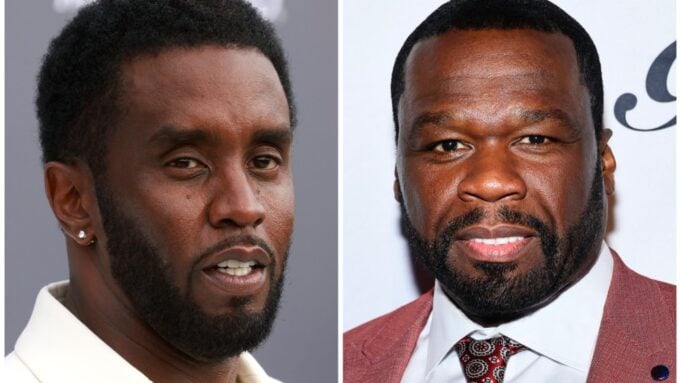 Sean Combs and 50 Cent