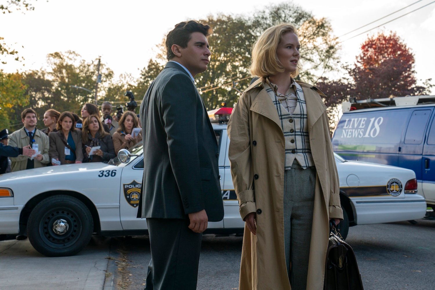 A still from 'Scarpetta'