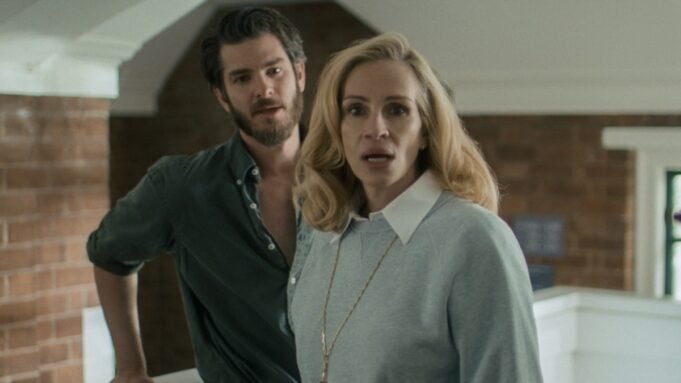 (L to R) Andrew Garfield as