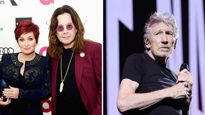 Sharon and Ozzy Osbourne and Roger