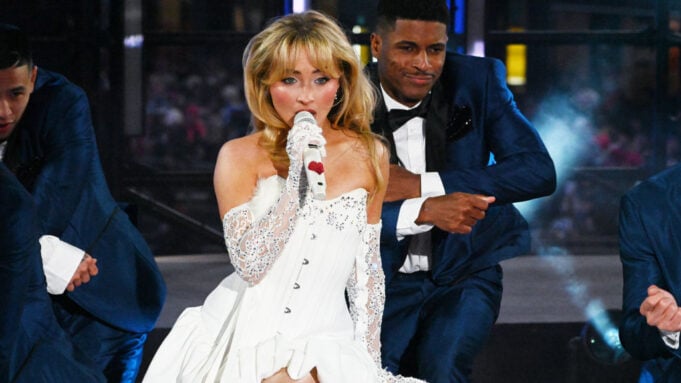 Sabrina Carpenter performs live