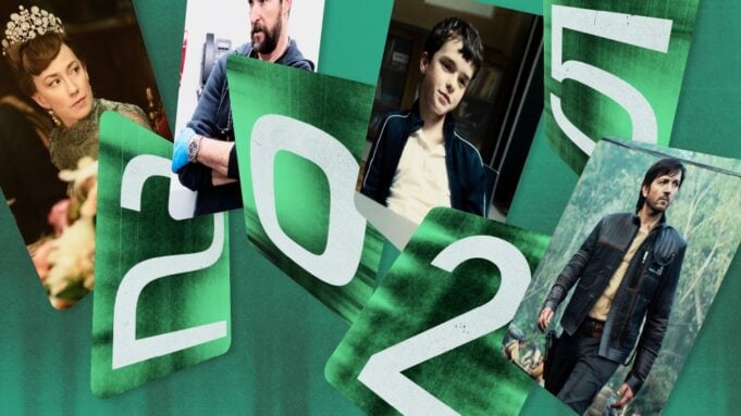 Photo illustration featuring 2025 TV shows