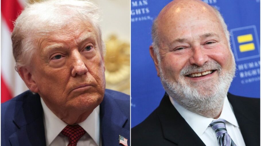 Donald Trump and Rob Reiner