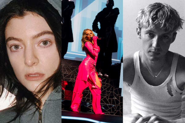Lorde, Kylie Minogue, and Troye Sivan