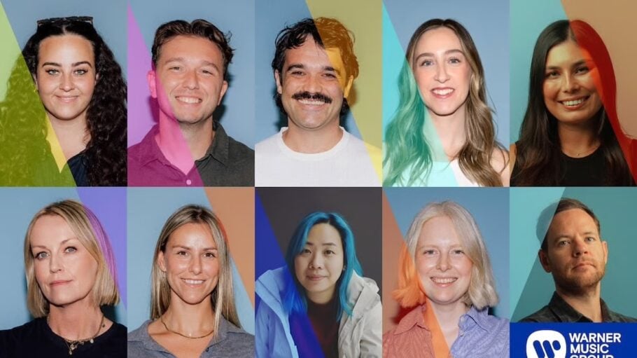 Headshots of the newly promoted Warner