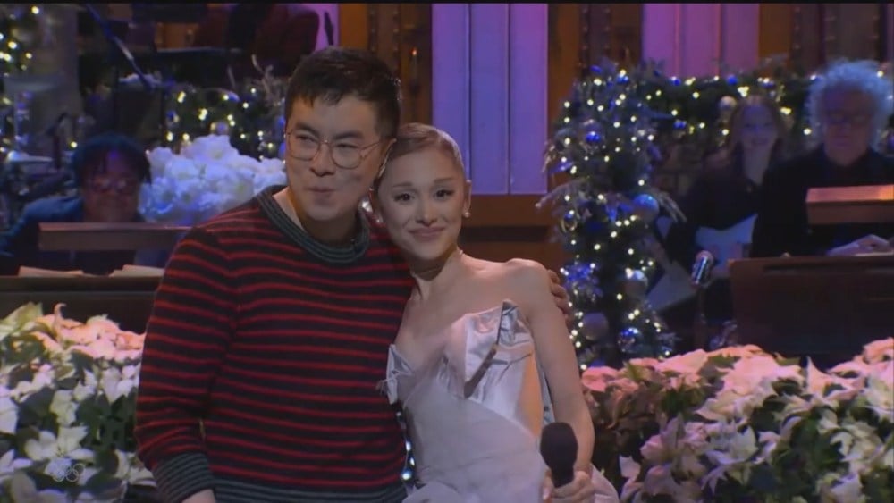 Ariana Grande Spoofs Mariah Carey's 'All I Want for Christmas Is You'