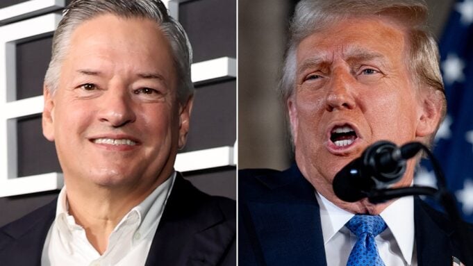 Ted Sarandos Donald Trump