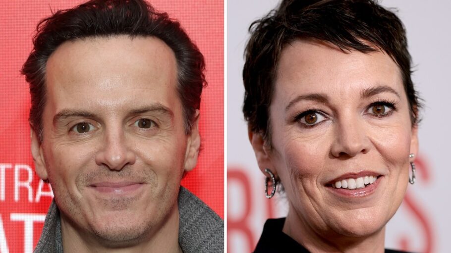 Andrew Scott and Olivia Colman