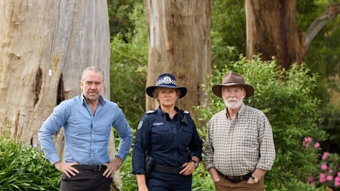 Brendan Cowell, Leah Purcell and Ian