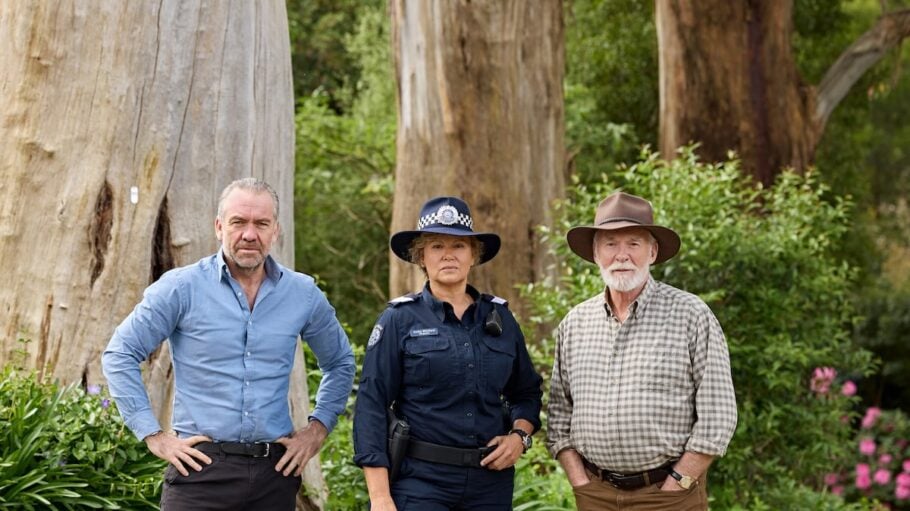 Brendan Cowell, Leah Purcell and Ian