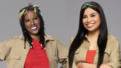 Deni Hines and Cyrell Paule