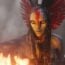 A still from Avatar: Fire and