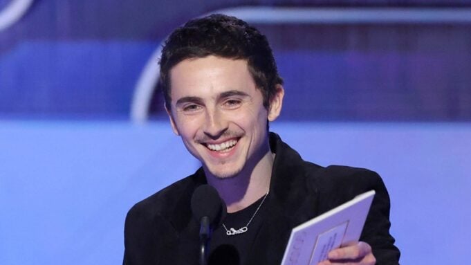 Timothée Chalamet Wins Golden Globe ‘Marty