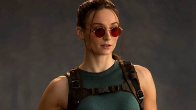 Sophie Turner as Lara Croft