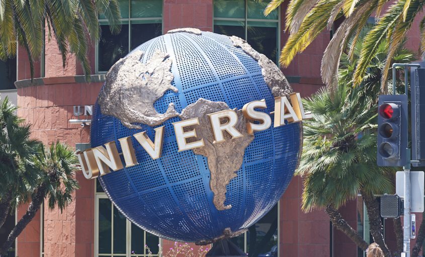 Universal globe statue