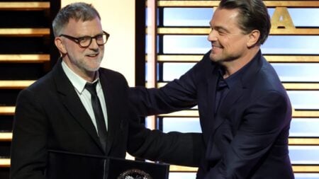 Paul Thomas Anderson and Leonardo DiCaprio