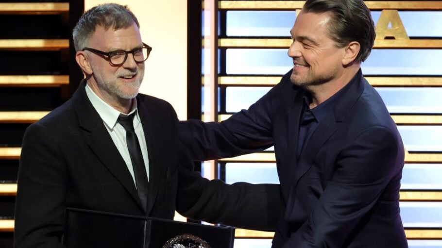 Paul Thomas Anderson and Leonardo DiCaprio