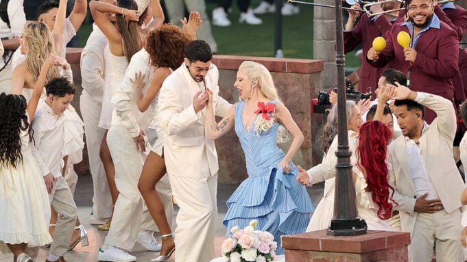 Bad Bunny and Lady Gaga