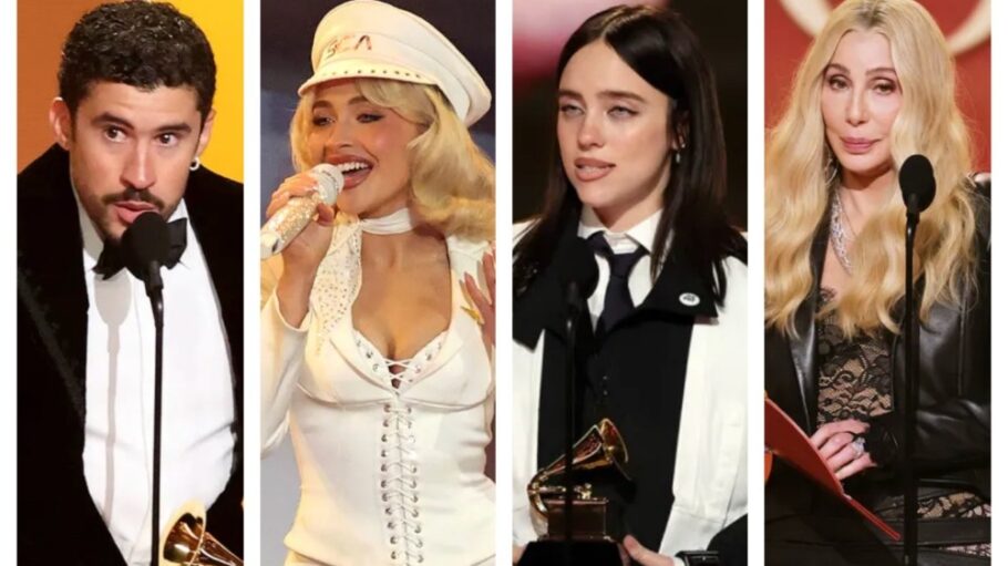 Bad Bunny, Sabrina Carpenter, Billie Eilish