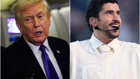 Donald Trump and Bad Bunny