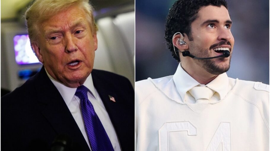 Donald Trump and Bad Bunny