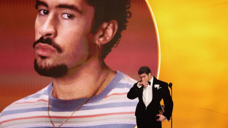 Bad Bunny at the Grammys