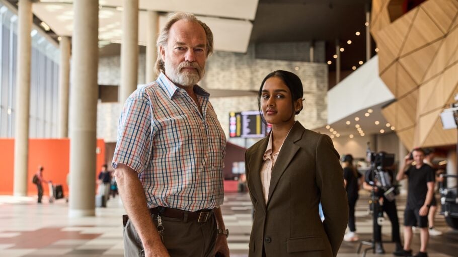 Hugo Weaving and Shabana Azeez in