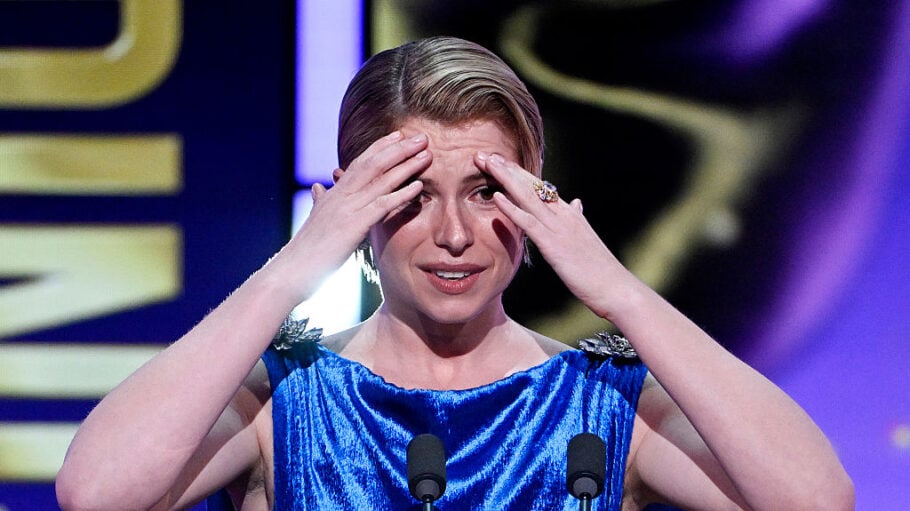 Jessie Buckley at the BAFTAs