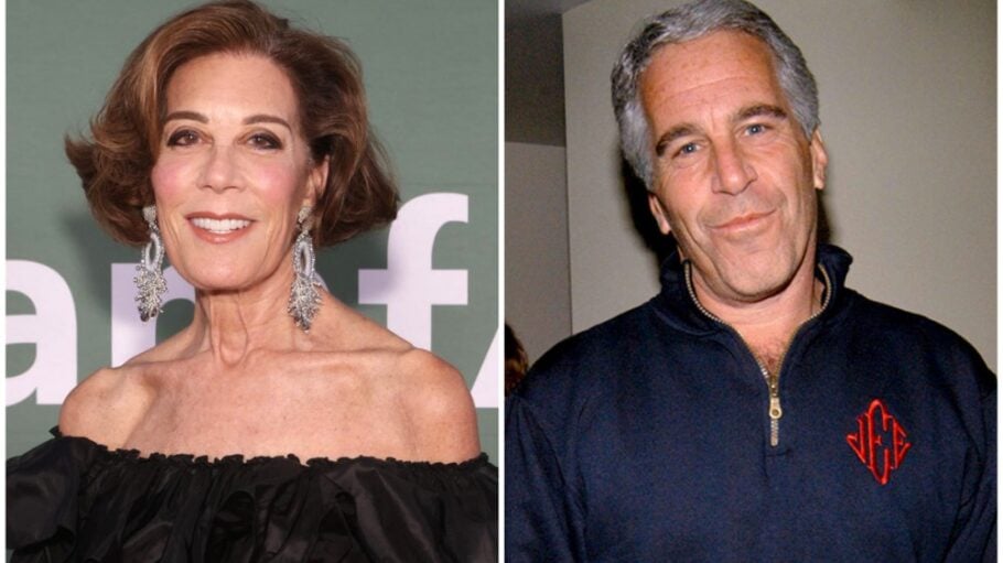 Peggy Siegal and Jeffrey Epstein