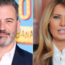 Jimmy Kimmel and Melania Trump