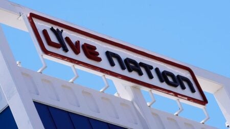 Live Nation logo on building