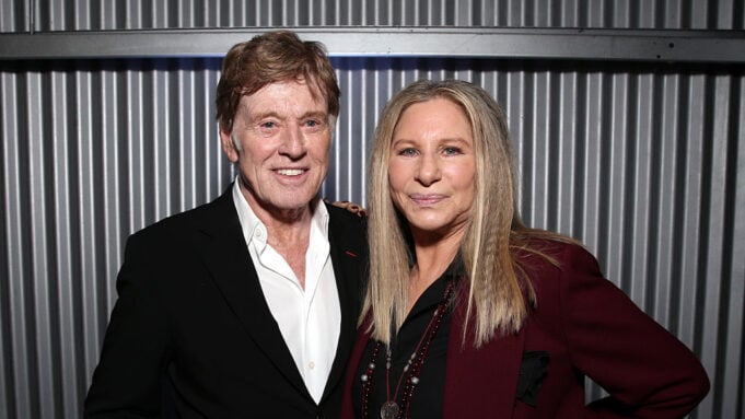 Robert Redford and Barbra Streisand