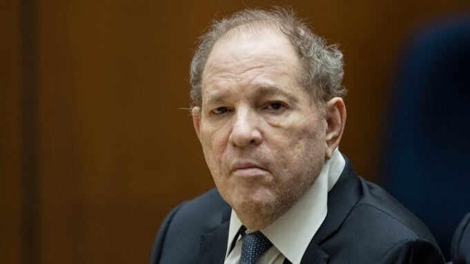 Harvey Weinstein in court