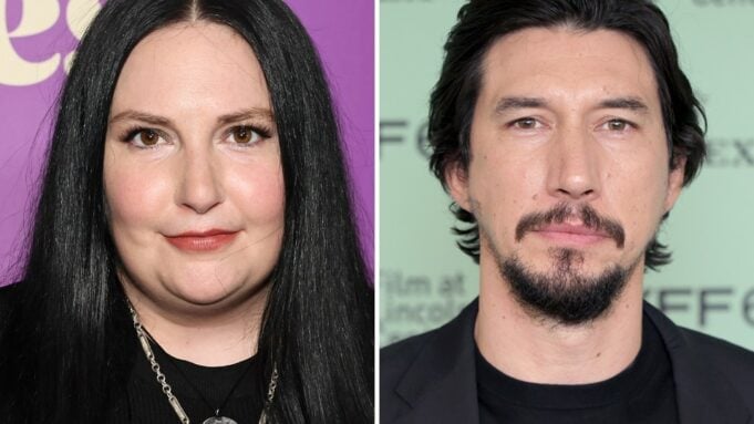 Lena Dunham and Adam Driver