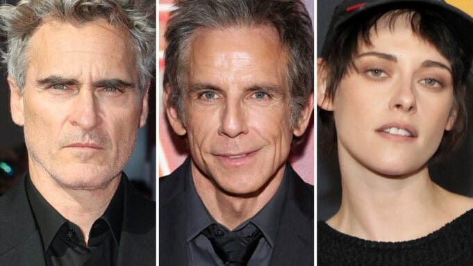 Joaquin Phoenix, Ben Stiller and Kristen