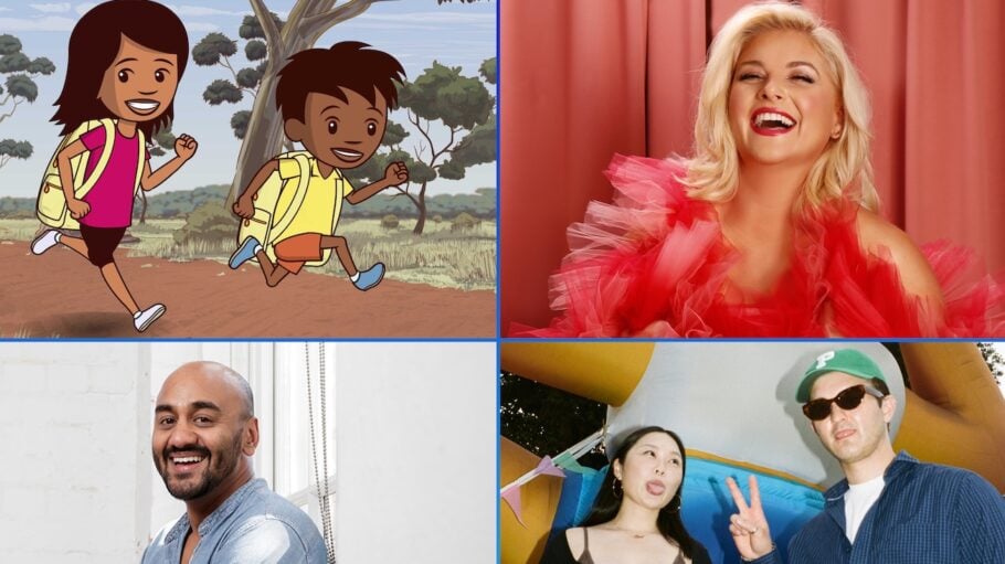 Top (L-R): Little J & Big