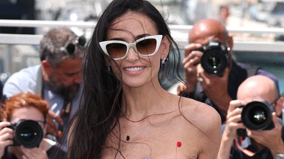 Demi Moore at Cannes